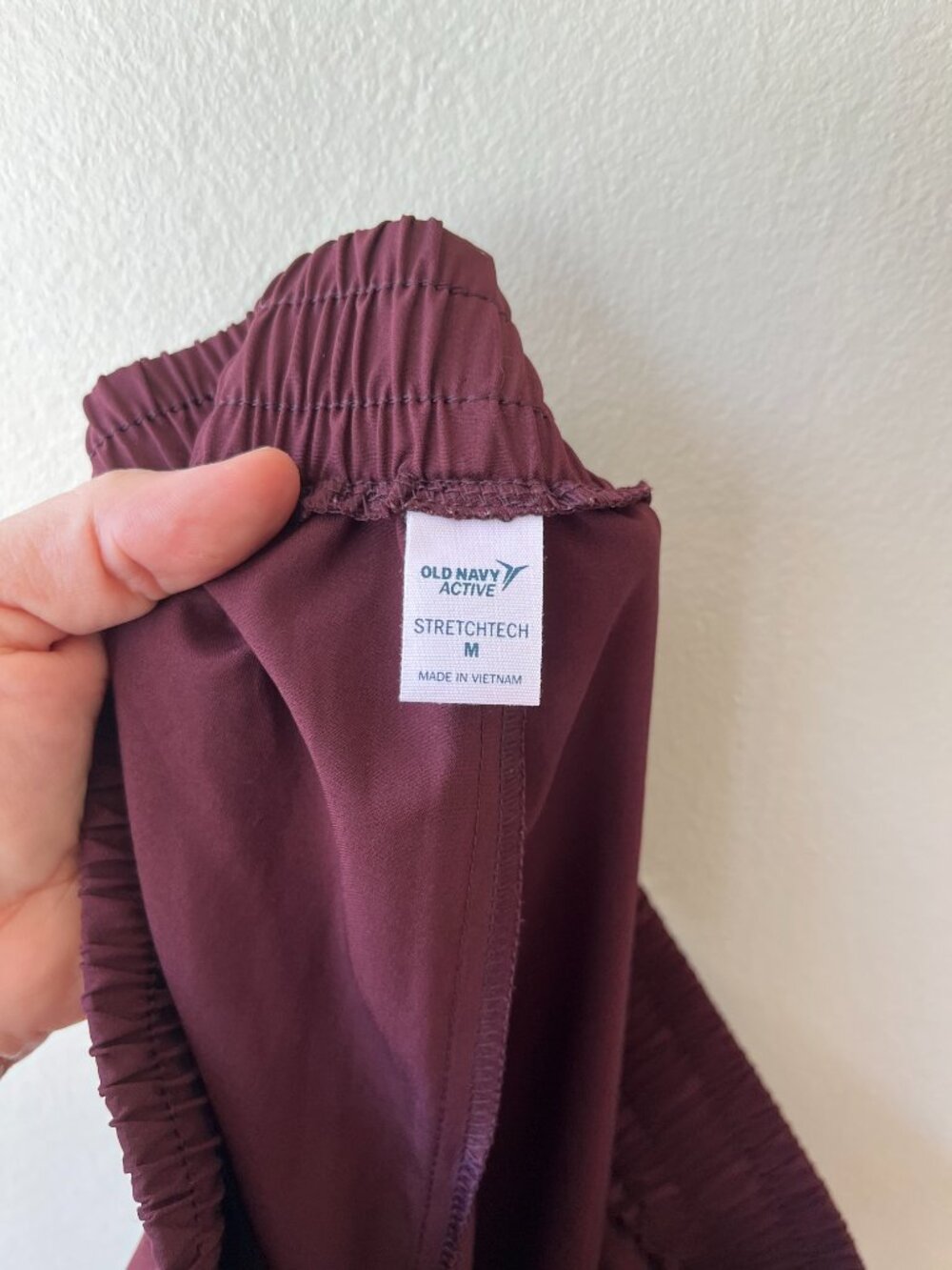 Old Navy Sz M Stretch Brooklyn Heights High Rise Jogger Pants Ankle Zipper - Picture 5 of 10